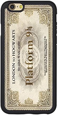 Harry Potter Case for Iphone 6 Case,Hogwarts Train Ticket Inspired Design Case for Iphone 6/6s 4.7" TPU Case