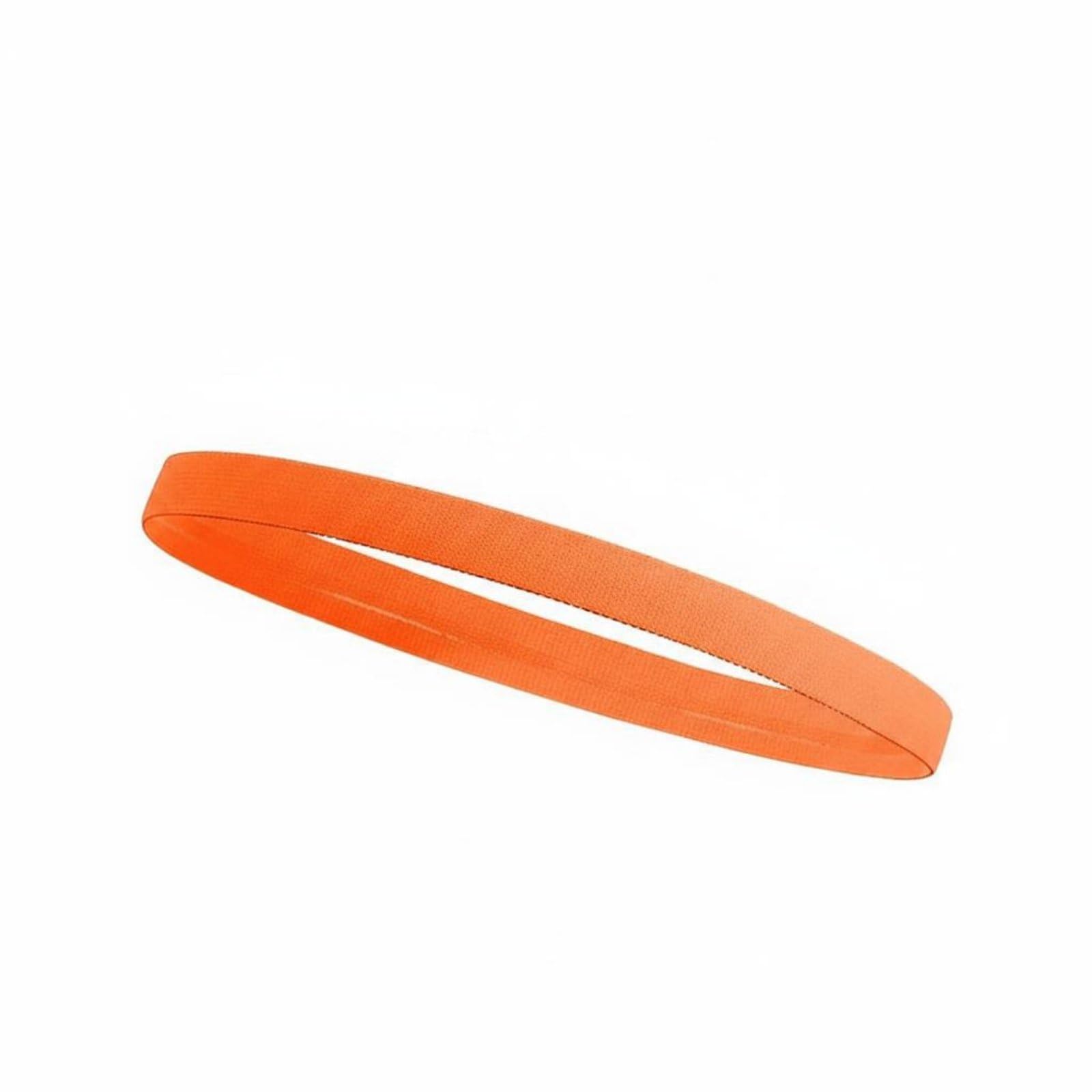 MYADDICTION Sweat Absorbing Sweatband Headband Stretchy Non Slip Sports Headband Moisture-Wicking Elastic Sweatband Breathable for Women, Running, Basketball, Stretching, Gym, Orange-image-45