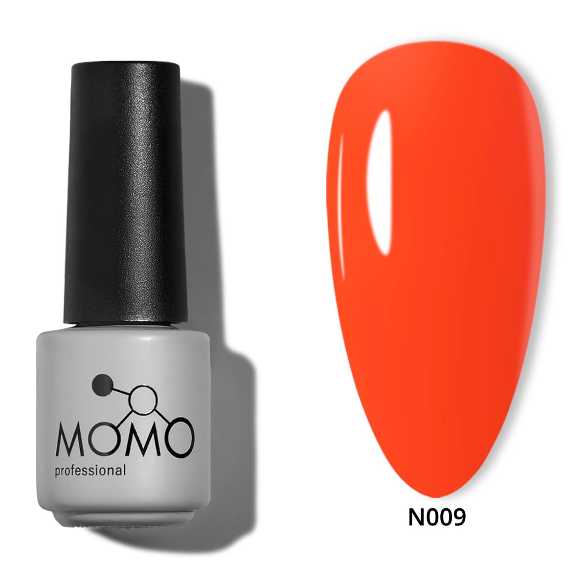 Momo Professional Kalıcı Oje N009 Yanık Turuncu 4 ml