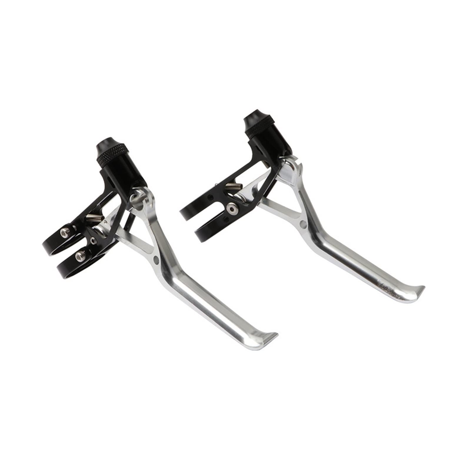 BATLAM Leva Freno Bicicletta CNC 64g Leve Freno Bici Pieghevoli V Adatte per Parti Maniglia Freno 14 16 20 Pollici (S)