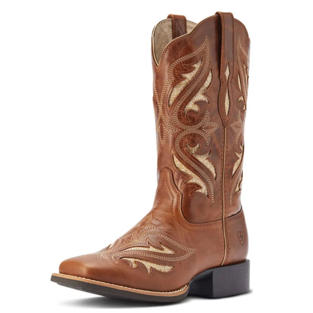 ARIAT womens Round Up Bliss Western Boot