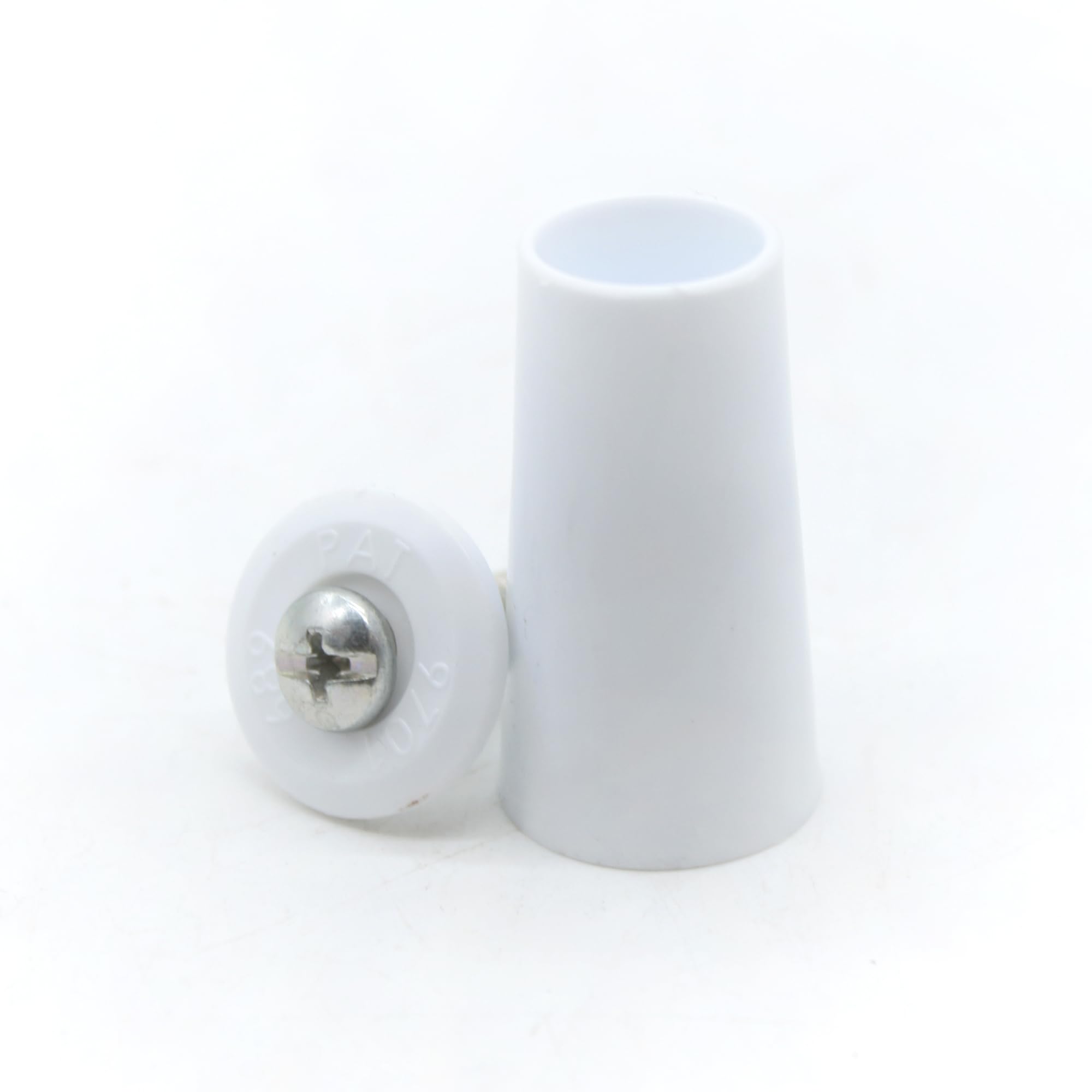 DOJA Barcelona Roller Shutter Stopper, Pack 20, White PVC 40mm - Image 2