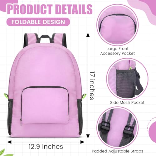 Image of Eccliy 50 Pack Backpacks Bulk 17 Inches Back Pack Basic Backpack for Adult Lightweight Outdoor Travel Bookbags (5 Basic Color)
