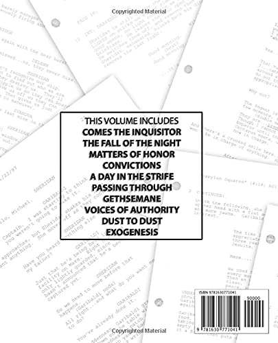 Babylon 5 All My Words Volume 4: Comes the Inquisitor through Exogenesis