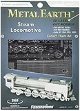 dampflok bausatz Detailgetreue Modelle Fascinations Metal Earth MMS033 - 502608 Steam Locomotive, Konstruktionsspielzeug, 2 Metallplatinen, ab 14 Jahren