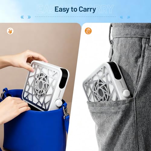 Image of JODSONE Mini 6000RPM Nail Dust Collector with 30 Filters 10-Speed Adjustment Rechargeable Portable Nail Salon Professional Use