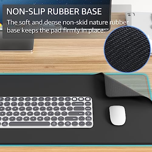 image for KTRIO Large Gaming Mouse Pad Desk Mat, Superior Micro-Weave Cloth for 