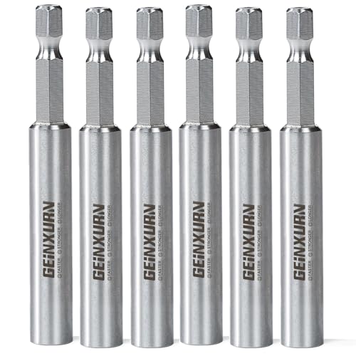 Geinxurn GSSH0075-006 6Pack Stainless Screwdriver Bit Holders cover