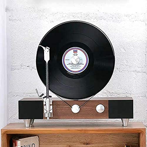 YAMMY Tourne-Disque rétro, boîte à Musique à entraînement par Courroie avec Haut-Parleur stéréo intégré, Connexion sans… - Les Beatles, Paul McCartney, John Lennon, RIngo Starr, George Harrison YAMMY Tourne-Disque rétro, boîte à Musique à entraînement par Courroie avec Haut-Parleur stéréo intégré, Connexion sans… – Image 4