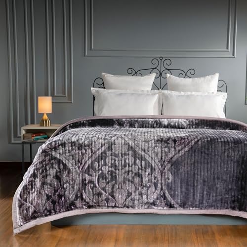 Image of MYTRIDENT Blanket for Winter Double Size, Classic Tranquil Touch Collection, 4 Kg Blanket Double - Eleanor
