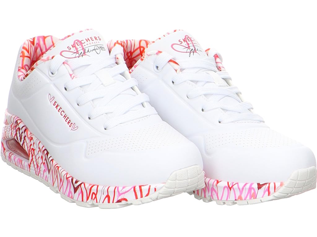 Skechers Uno Loving Love 155506WHT, Scarpe Sportive