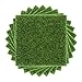 Chudian 8 Pezzi Mini Erba Artificiale15x15cm Tappeto in Erba Sintetica Giardino in Miniature Erba Decorazione Tappeto Erboso Sintatico per Fai da Te Ornamento del Giardino