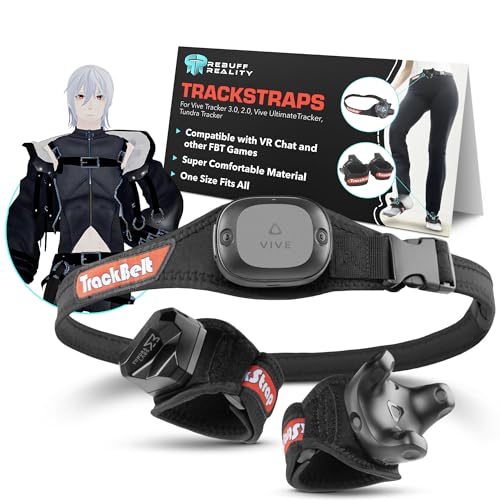 Rebuff Reality Raupenband + 2 Schienenträger - Ganzkörper-Tracking VR Bündel