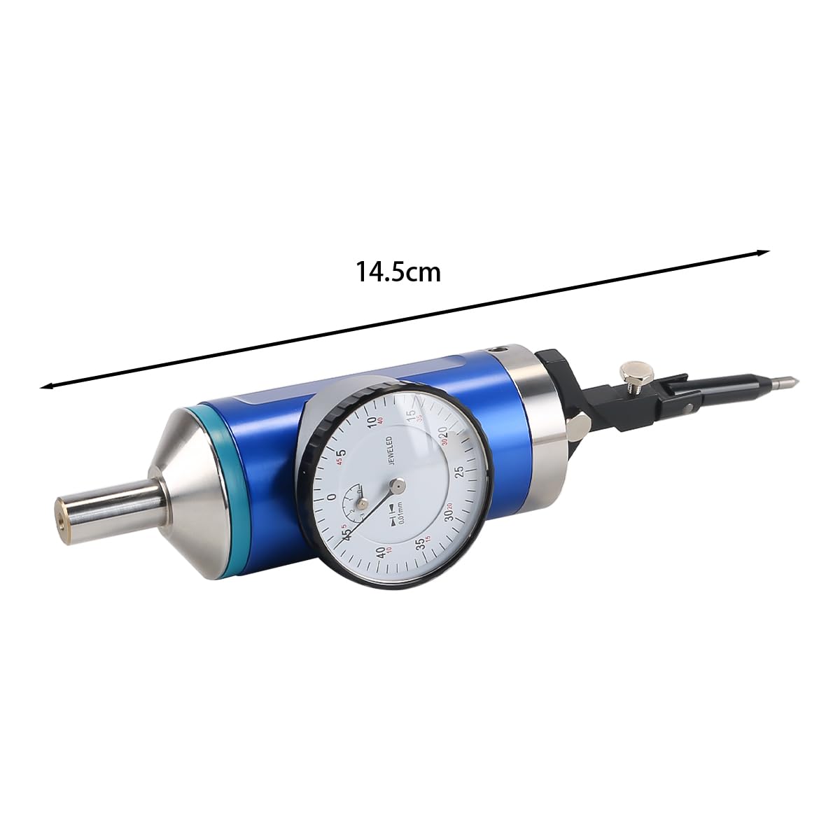 Indicatore di centraggio di precisione Indicatore di centraggio coassiale con risoluzione di 0,01 mm per un'efficiente configurazione di foratura e fresatura orizzontale e verticale