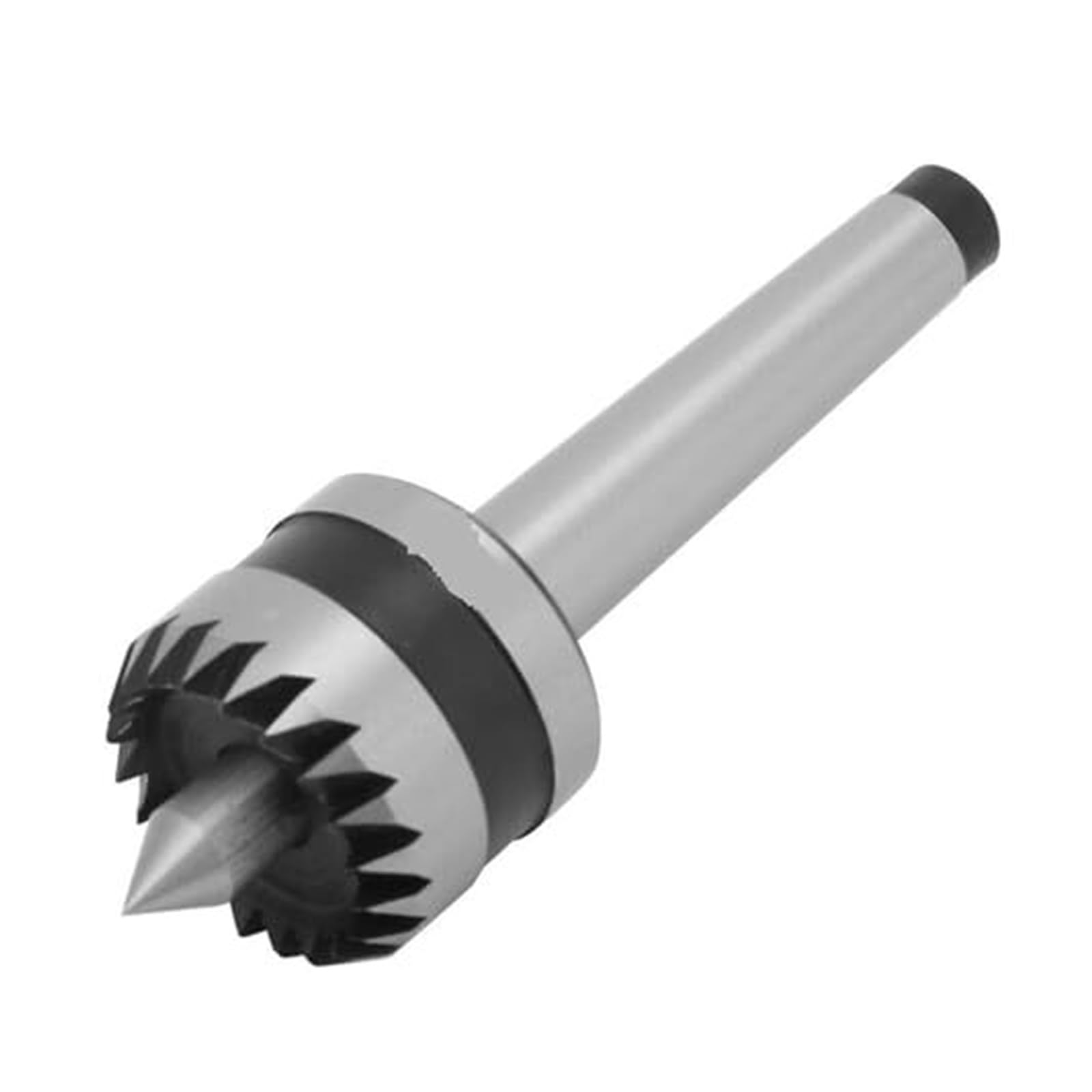 Lathe Chuck, Heavy Duty Bearing Tailstock Live Center for Wood and Metal Lathes, Multitooth Drive