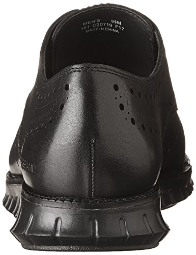 Cole Haan Men's Zerogrand Wing Ox Leather Oxford, Closed Hole/Black, 9.5 Medium Us #TOP2