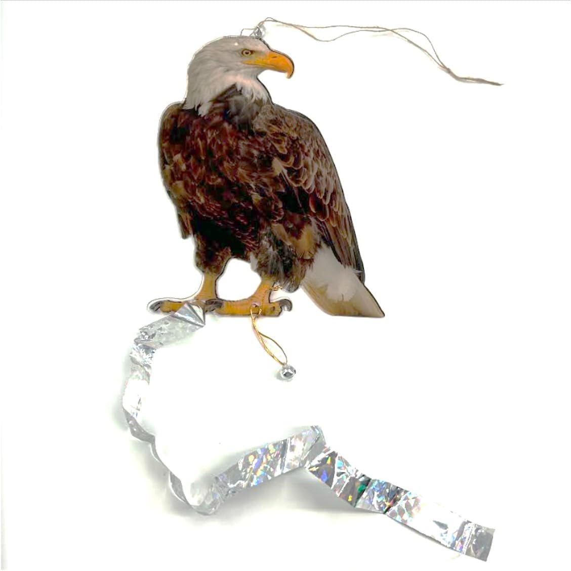Amazon | ST TS 防鳥 鳥よけ リアル 鷲 ワシ 猛禽類 梟 鳥避け