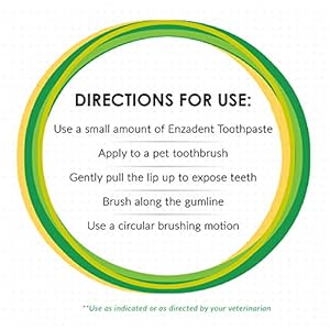   Vetoquinol-Enzadent-Enzymatic-Toothpaste-for-Cats-Dogs--32-oz-Poultry-Flavor--Triple-Enzyme-Formula-for-Healthy-Teeth-Gums--Oral-Dental-Care-Removes-Plaque-Polishes-Teeth-Freshens-Breath
