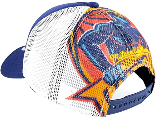Gorra Snapback Trucker Golden State Warriors Azul Oro miniatura 4