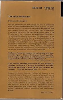 Paperback Faith of Epicurus (Goldbacks) Book