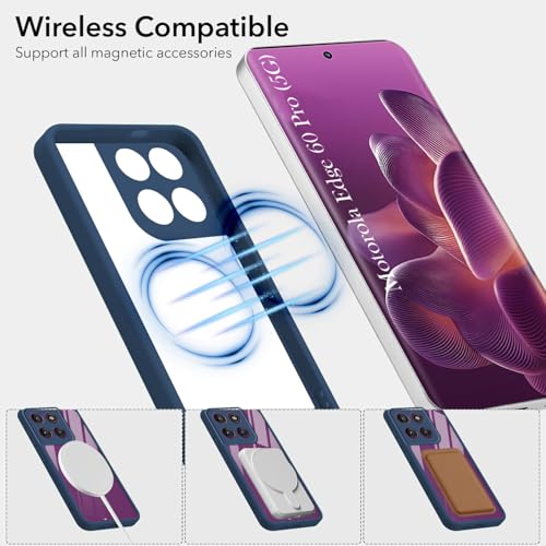 Image of Jkobi Ultra-Hybrid Back Cover Case for Motorola Moto Edge 60 Pro (Lifetime Anti Yellow | Anti Scratch | Crystal Clear Shockproof)