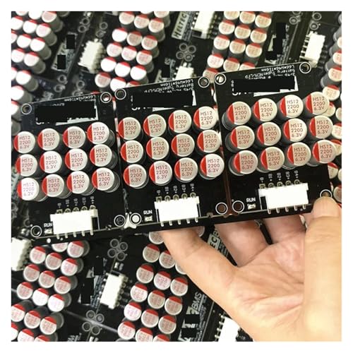 Ecualizador de Baterías Activo para Litio Lipo, NCM, LFP y LTO — Equilibrador Energético Bidireccional 3S-4S, 5A, con Cable de Silicona y Condensador (6-8S, 12-16S, 17-21S, 3-4S, 4-6S, 9-14S) miniatura 5
