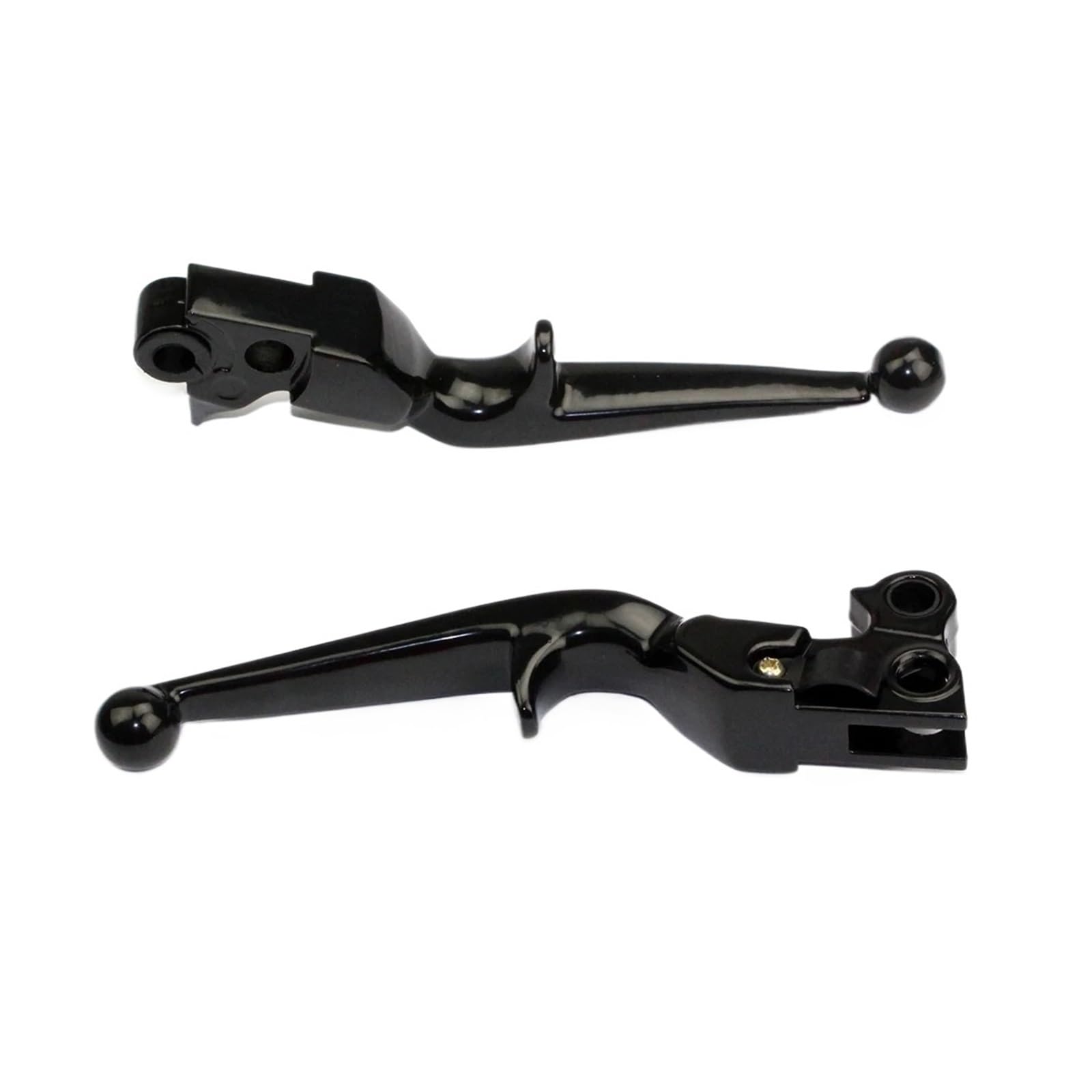 WFSOWXDM Motorcycle Levers Brake Clutch Handle Lever Chrome Motorcycle Aluminum Pump Handle Lever Brake Clutch for Harley Dyna Sportster XL883 XL1200 Softail Touring FLHR 1996-2010