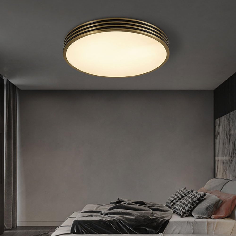 Nowoczesna lampa sufitowa LED, energooszczędna lampa sufitowa ultra cienka niskoprofilowa lampa wisząca okrągłe oprawy oświetleniowe blisko sufitu, możliwość wyboru 2700K-6000K