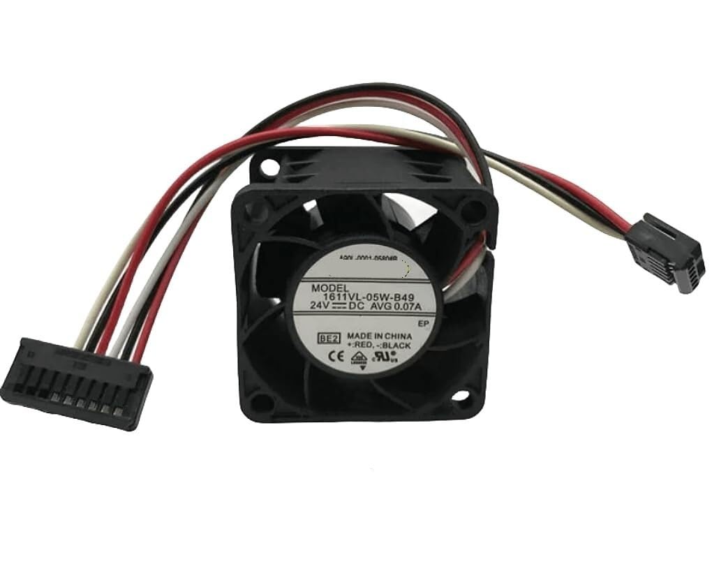 For 24V 0.07A 4028 4CM 3-Wire Fan - Model 1611VL-05W-B49 for Applications