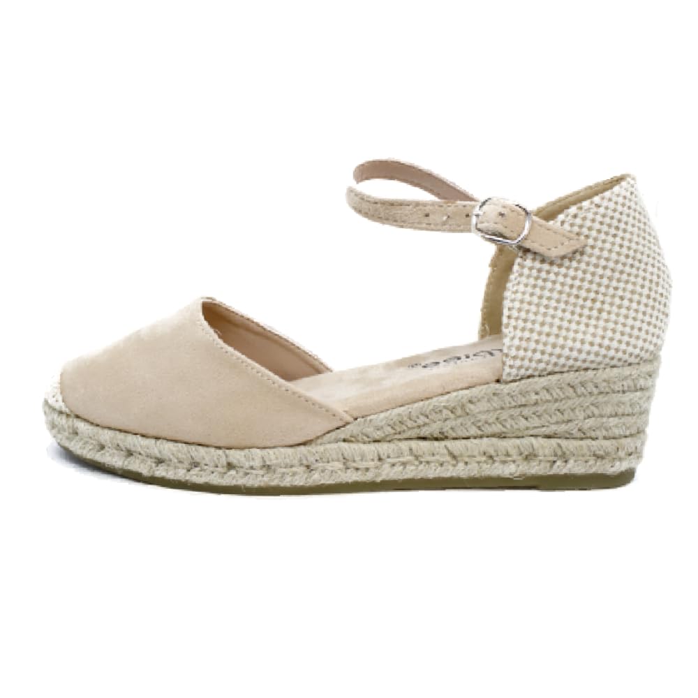 amarpies - Alpargata Antelina 3 Cuerdas - ACX26481 para: Mujer
