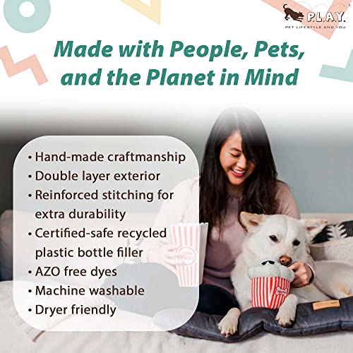 P.L.A.Y. Pet Lifestyle and You - PLÜSCH Spielzeug FÜR Hunde - Hollywood Collection - Popcorn