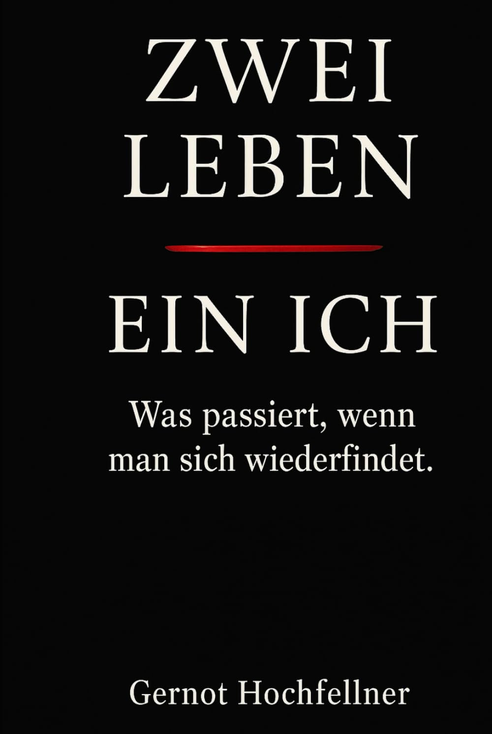 ZWEI LEBEN - EIN ICH: Was passiert, wenn man sich wiederfindet.