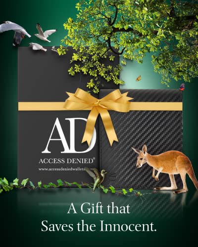 Image of Vegan Leather Bifold Wallets For Men - Cruelty Free Non Leather Mens Wallet With ID Window RFID Gifts For Him