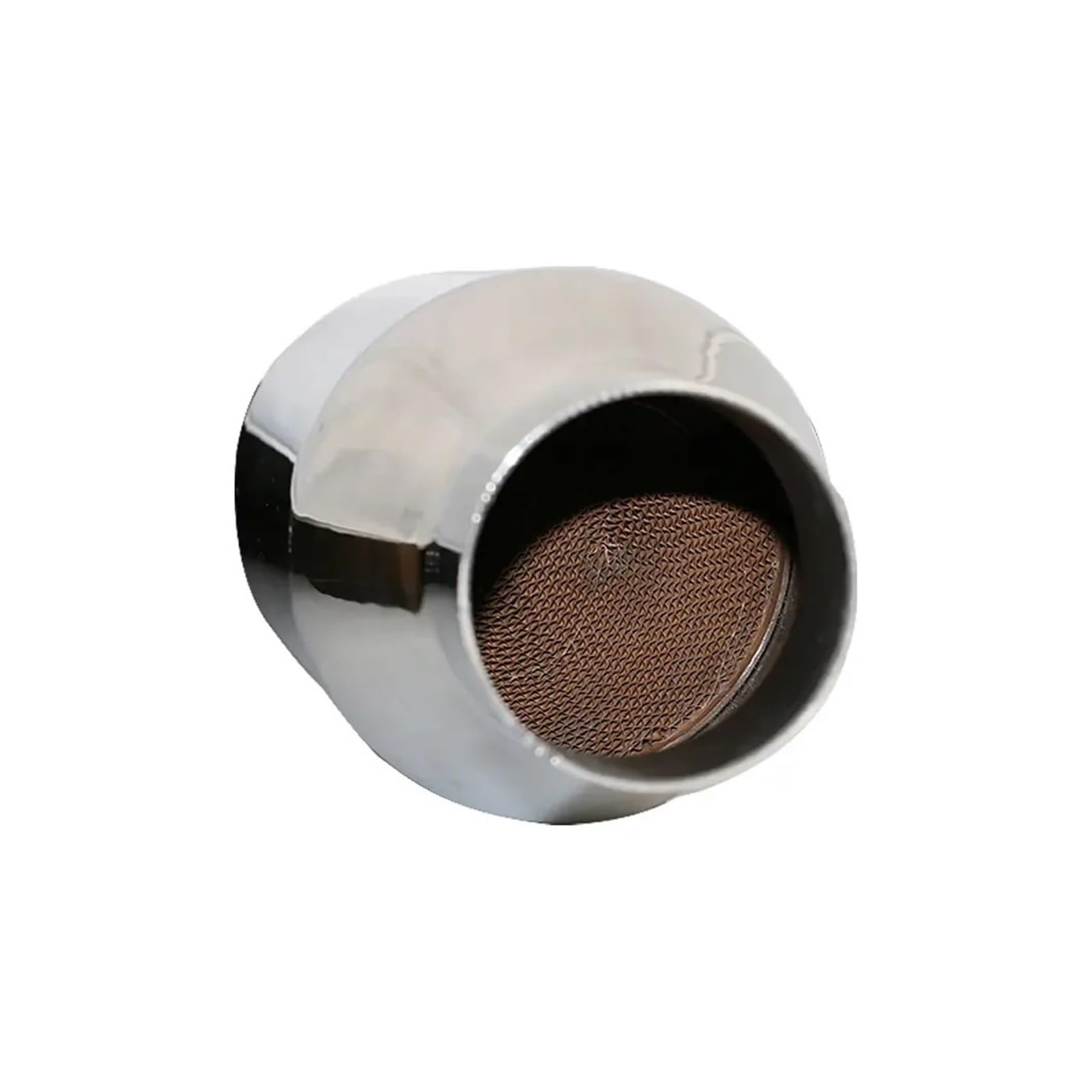 Układ Wydechowy Samochodu 57mm Wlot Wylot Metalowy Katalizator Uniwersalny Samochodowy O Wysokim Przepływie Uniwersalny katalizator z wlotem/wylotem