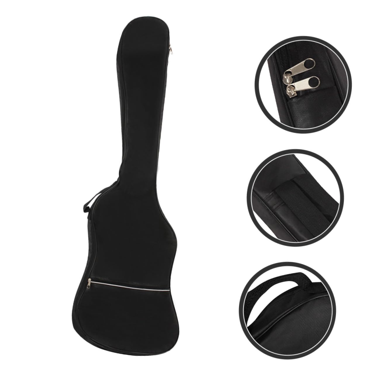 Abaodam Borsa Porta-basso Elettrico Oxford, Imbottita, con Tracolla Regolabile e Maniglia Ergonomica per Trasporto Comodo, Custodia Protettiva Anti-graffi Adatta a Musicisti in Viaggio