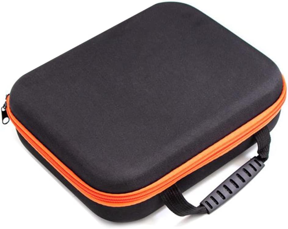Povxlum Waterproof Tool Bag Shockproof Tool Box Electric Drill Carry Case Oxford Cloth Bag for Electrician Hardware 27X22X7Cm