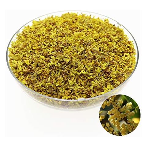 Mei Ting Osmanthus Fragrans 85 Grams (about 3 Ounces) Natural Organic Dried Flowers, Chinese Traditional Health Care Scented Tea Cover