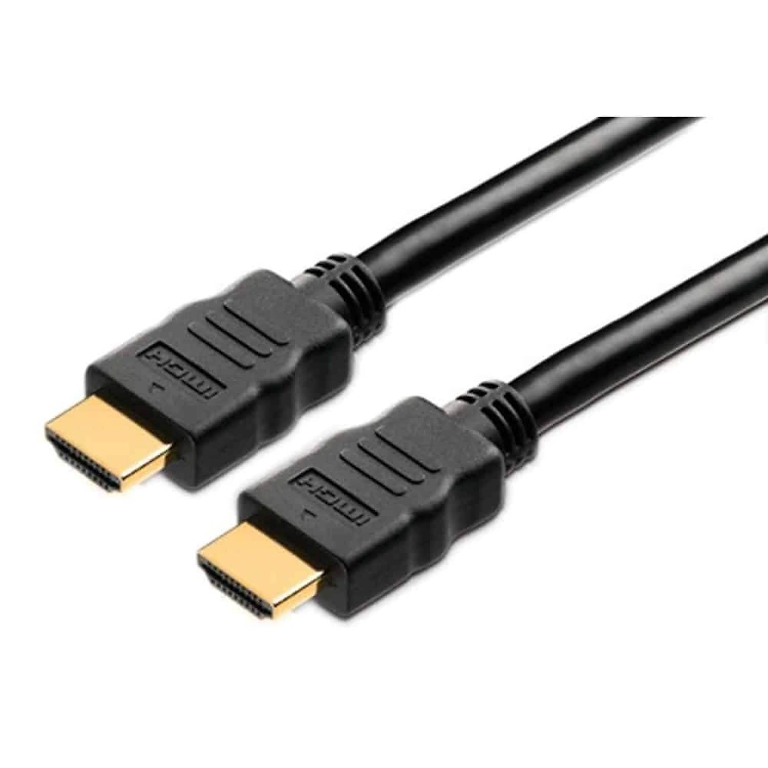 4xem Shielded HDMI with Ethernet Cable Black (4XHDMIMM50FT)