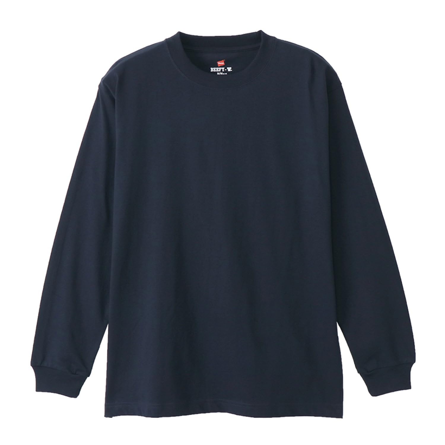 【ブラックフライデー】【48%OFF】【1,655円】 ヘインズ メンズ 綿100% 肉厚生地 無地 Beefy-T ロングスリーブTシャツ