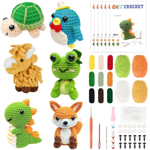 Kit de crochet pour débutants : apprenez sans frustration grâce aux instructions fournies