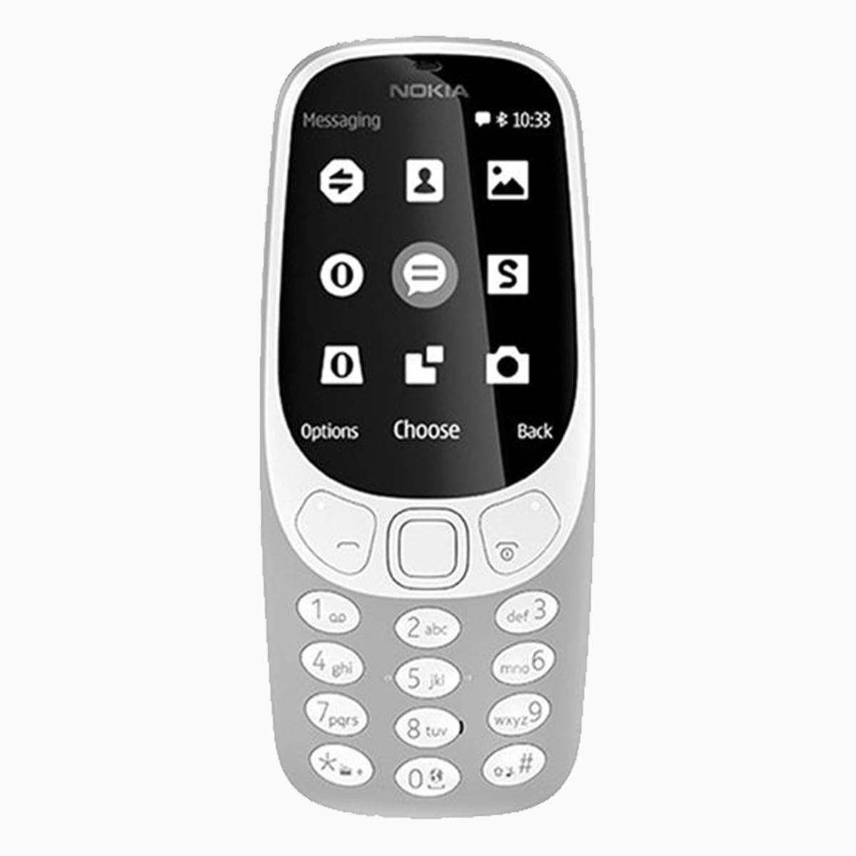 Nokia 3310 3G Telefon komórkowy, pami?? wewn?trzna 64 MB, 2MP, szary antracyt (Charcoal Grey) [W?ochy]