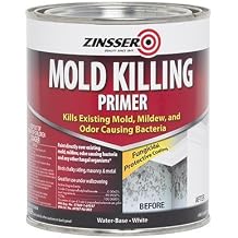 qt Zinsser 276087 White Zinsser, Mold Killing Primer Water-Based Mold Killing Primer Pack of 3