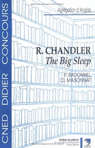 Raymond Chandler, the big sleep Francais PDF