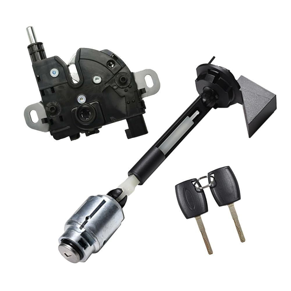 Bonnet Release Lock Latch Catch Repair Set Bonnet Hood Lock Latch Catch Mechanism Block Compatible with Ford Focus MK2 C-MAX 1355231 3M5116700BC