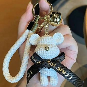 Amazon.co.jp: 白くまキーホルダー ストラップ 可愛い 存在感