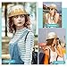 Cartoon Ice Cream Cone with Dripping White Glaze and Wafer Bucket Hats Fashion Sun Cap Packable Outdoor Fisherman Hat for Women and Men
