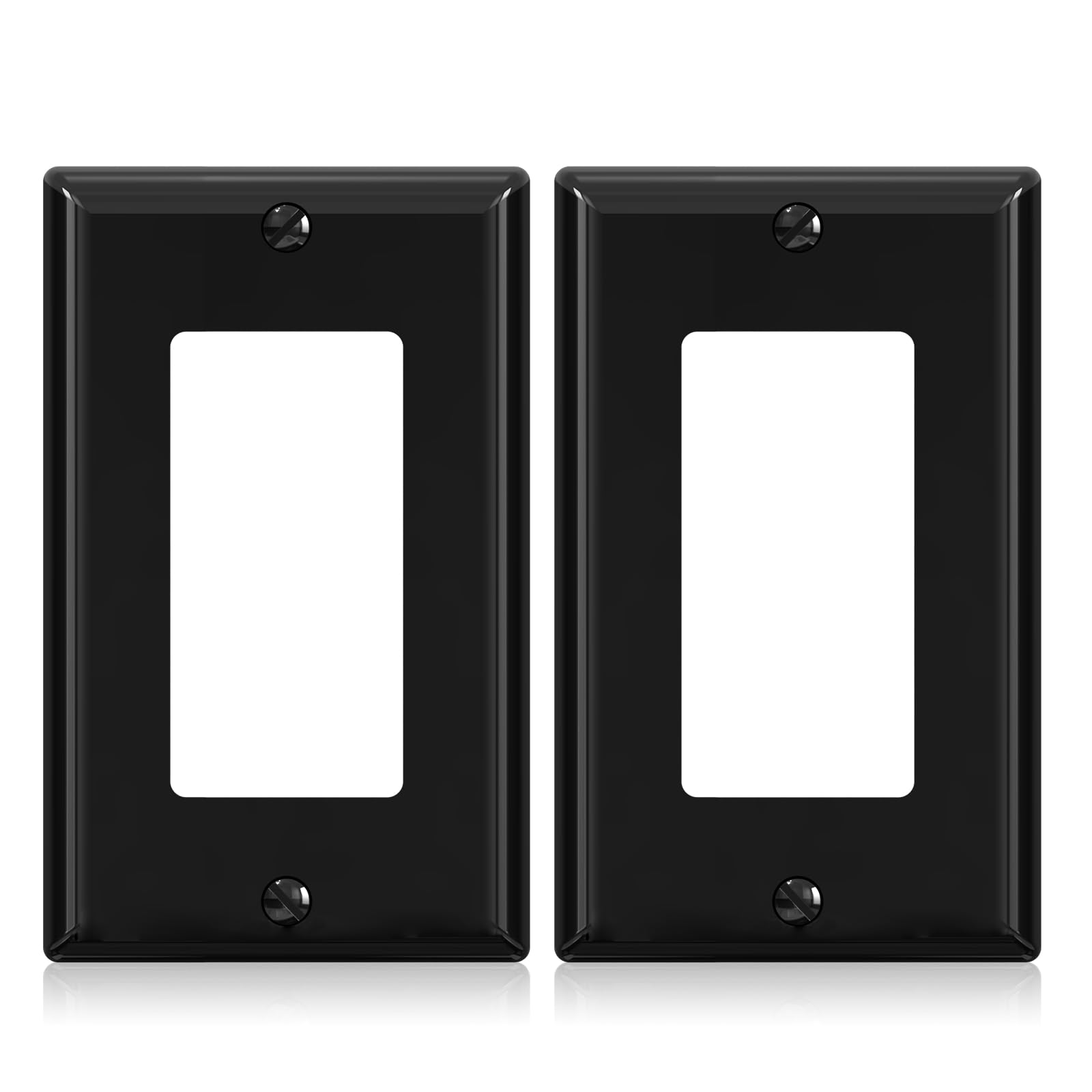 Decorative Wall Plates - Glossy White -27