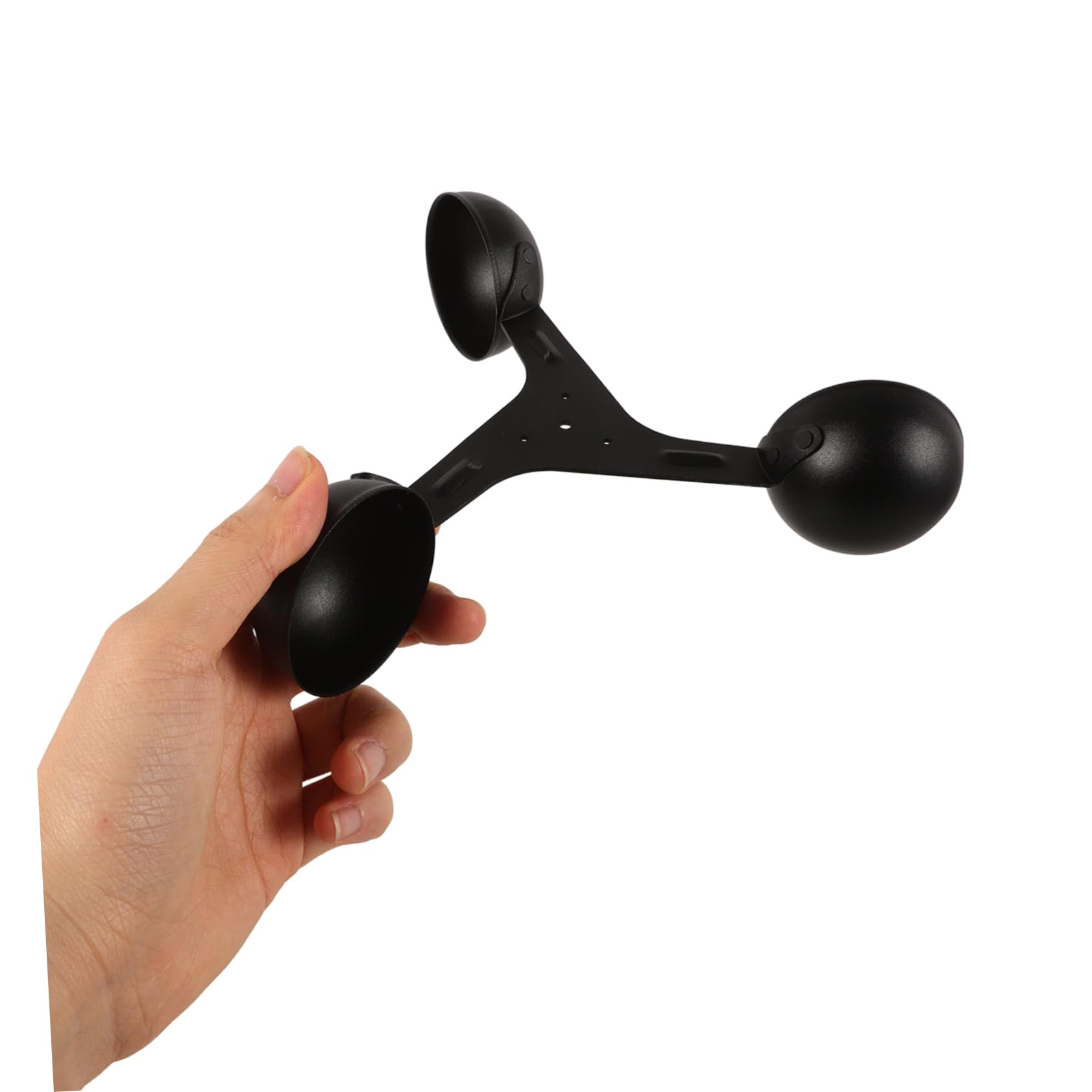 Yardenfun Anemometer Windbecher für Windmessung Ersatz Windgeschwindigkeitsbecher für Anemometer Präziser Windsensor Windmessung Cup für Luftstrommessung Wind Gauge Cup