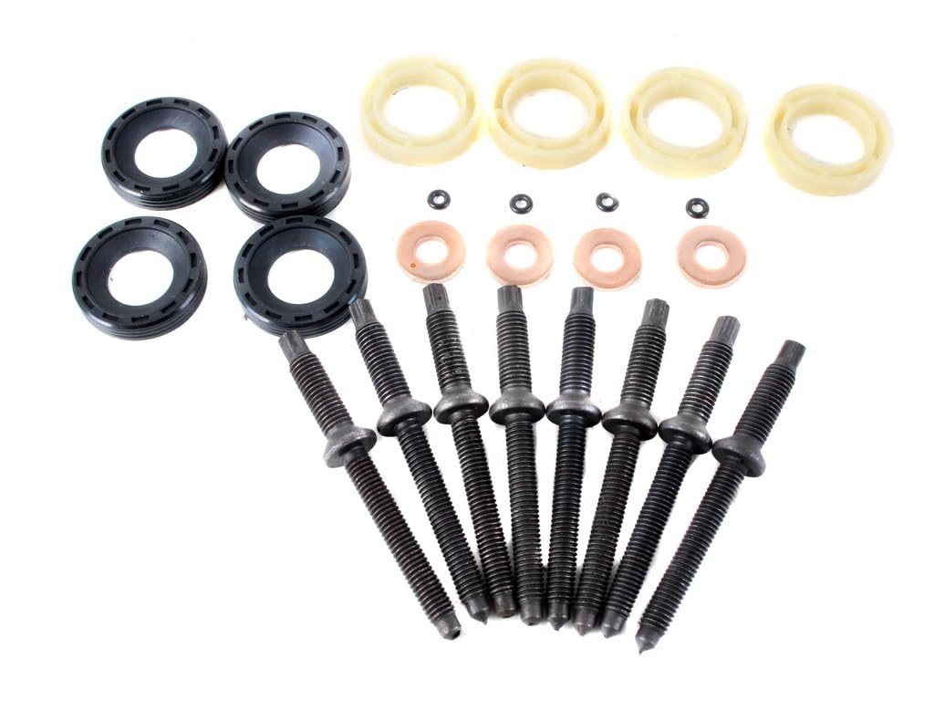 3RG INDUSTRIAL - Kit di iniettore (16pc) - OEM 198299 + 1982A0 + 198170 - Ricambi E Parti di Automobili Moto - Parti Motore Equipaggiamento del Veicolo E Altri Marchi Compatibile con Auto E Moto.
