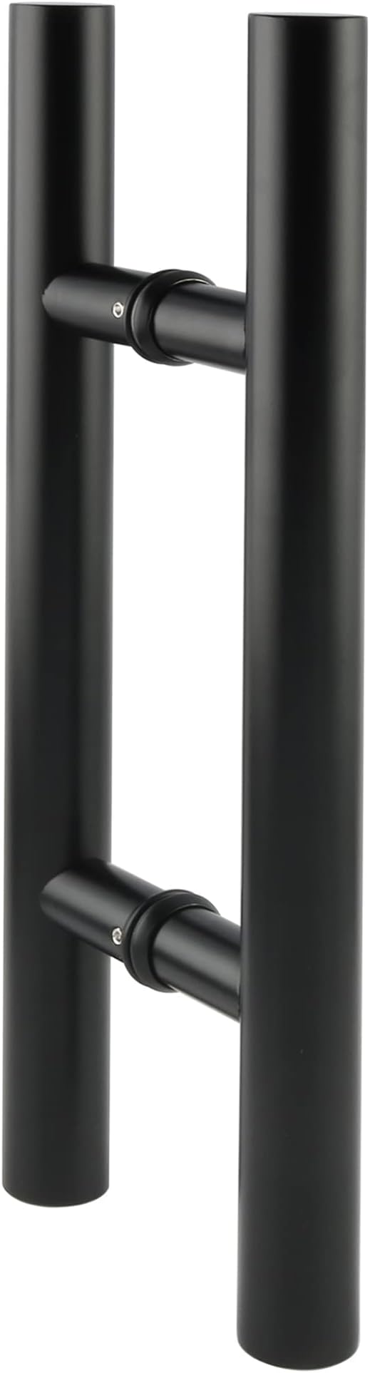 Alise Shower Door Handle, 16" Sliding Glass Door Handle, Back to Back Handle Glass Door Pull, Compatible with 1/8" to 3/5" Glass, SUS304 Stainless Steel Shower Hardware Replacement, Matte Black